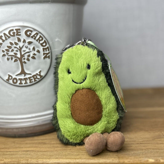 Jellycat Avacado Bag Charm - Jellycat Amusable Bag Charm - Jellycat Keyring