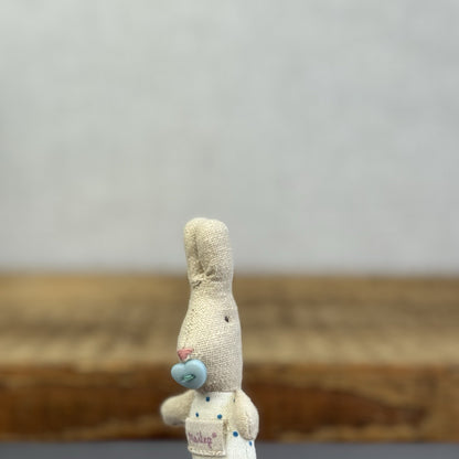 Maileg MY Baby Rabbit 2016 - Retired Baby Bunny With Button Dummy Miniature