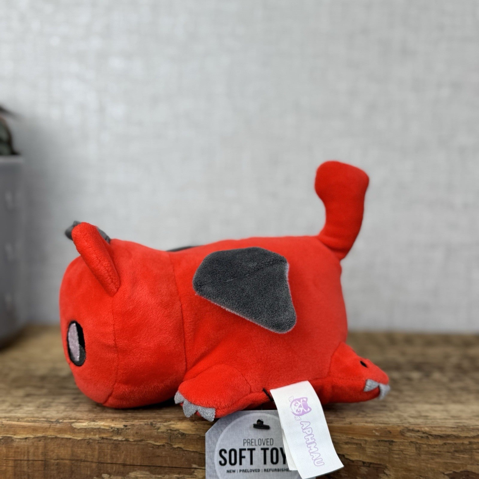 Aphmau Nether Cat Red Devil - RARE Small MeeMeows Plush Collectible 5"
