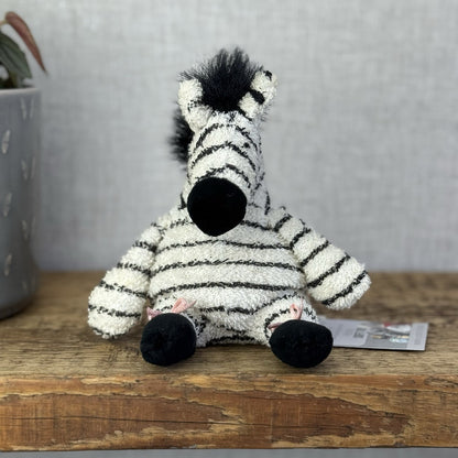 Manhattan Toy Company - Tip Toe Zebra Vintage Soft Toy Beanie Zebra Ballet 7”
