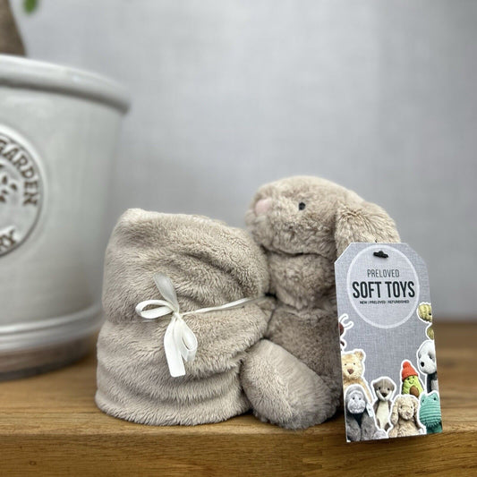 Jellycat Beige Bashful Bunny Soother - Comforter Beige Neutral Gender Neutral