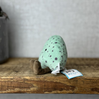 Jellycat Eggsquisite Green Speckled Egg BNWT Mini Green Spotty Egg 5”