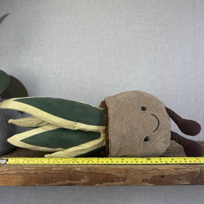 Jellycat Amuseable Snake Plant - Large Potted Plant Plush Beanie Retired 16”