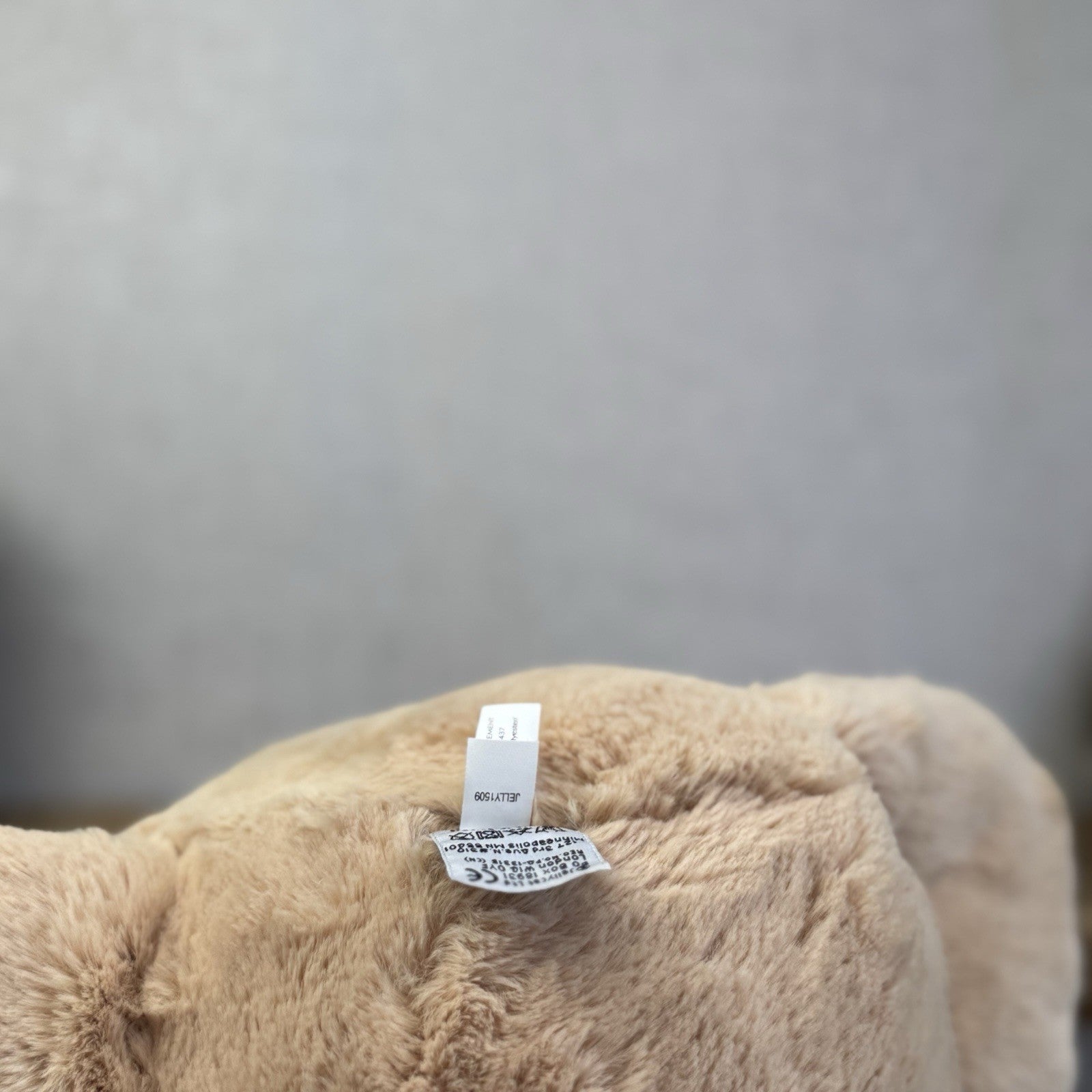 Jellycat Huge/Big Bashful Bear Honey Bear Cub Soft Toy Rare Retired NWOT 21"