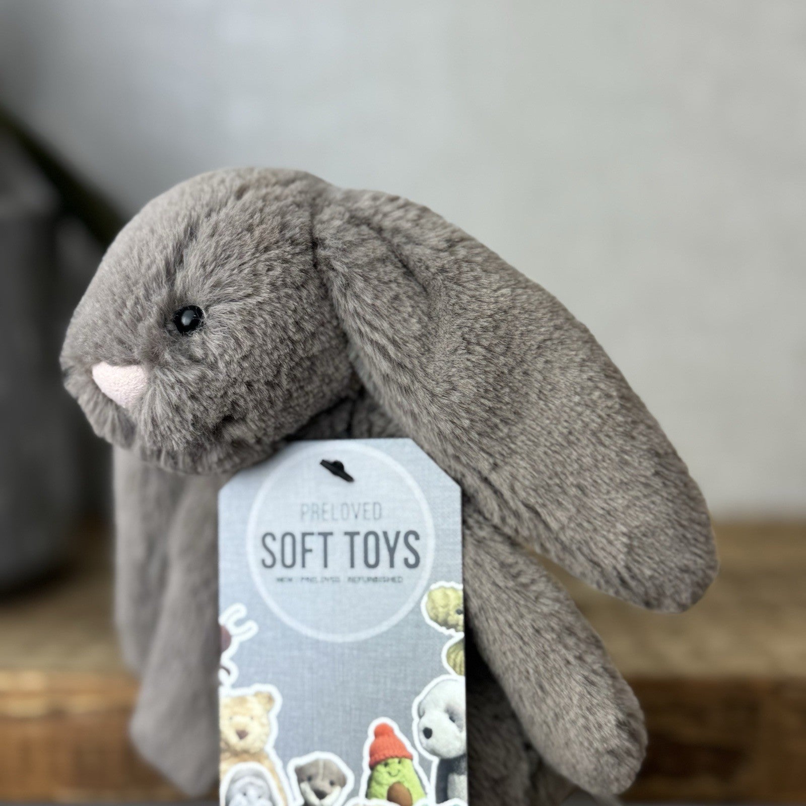 Jellycat Small Bashful Truffle Brown Bunny Rabbit Plush Soft Toy 8”