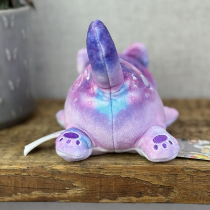 Aphmau MeeMeows - Celestial Galaxy Cat - Pocket Squishy Cat Pink Small Cat 5"