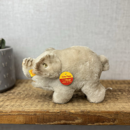 Steiff Cosy Pig - Small Vintage Piglet Soft Toy Collectible With Tags - 5414/18