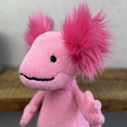 Jellycat Alice Axolotl Medium Retired New With Tags Sea creature Plush 12”