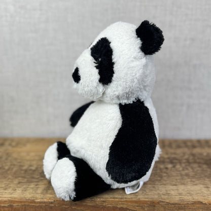 The Little White Company Panda Soft Toy- Soft Panda Beanie 12"