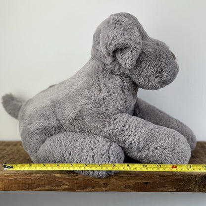 Jellycat Large Huggady Dog - Huge Grey Soft Toy Cuddle Plush 24" 
