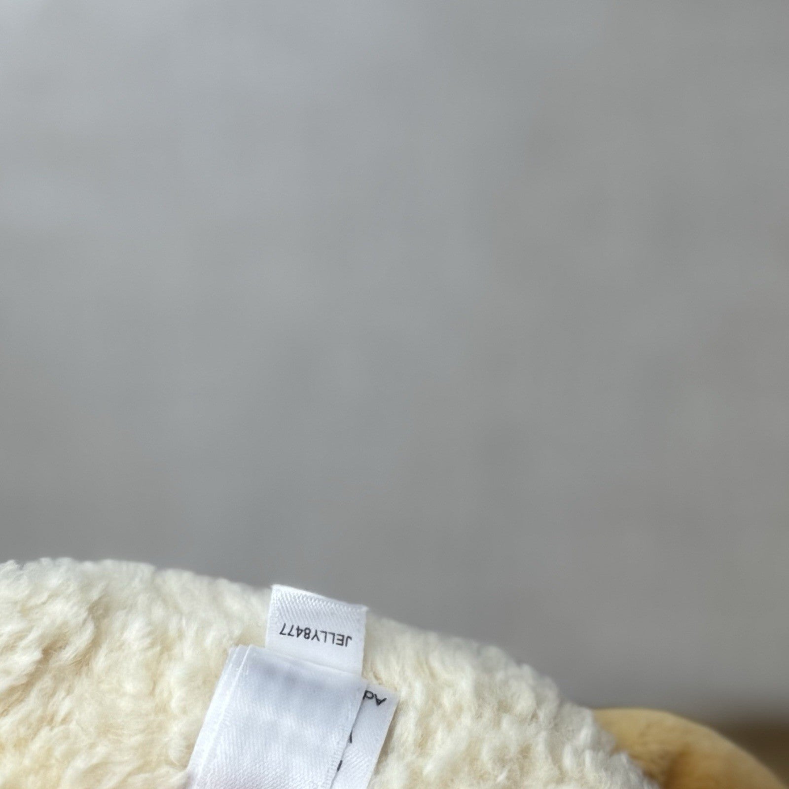 Jellycat Tumbletuft Duck - Small Pale Yellow Textured Duck Beanie Plush NWOT 8"