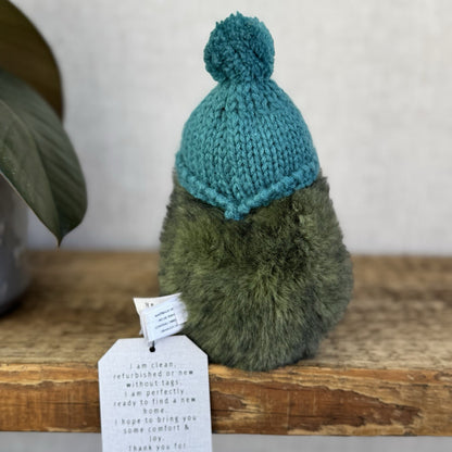 Jellycat Amuseable Cozi Avocado With Hat Plush Soft Toy - Teal Cozi Avacado