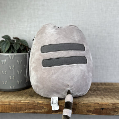 Gund Pusheen Cat - Pizza Cat Pusheen With Pizza Plush Grey Without Tags 10"