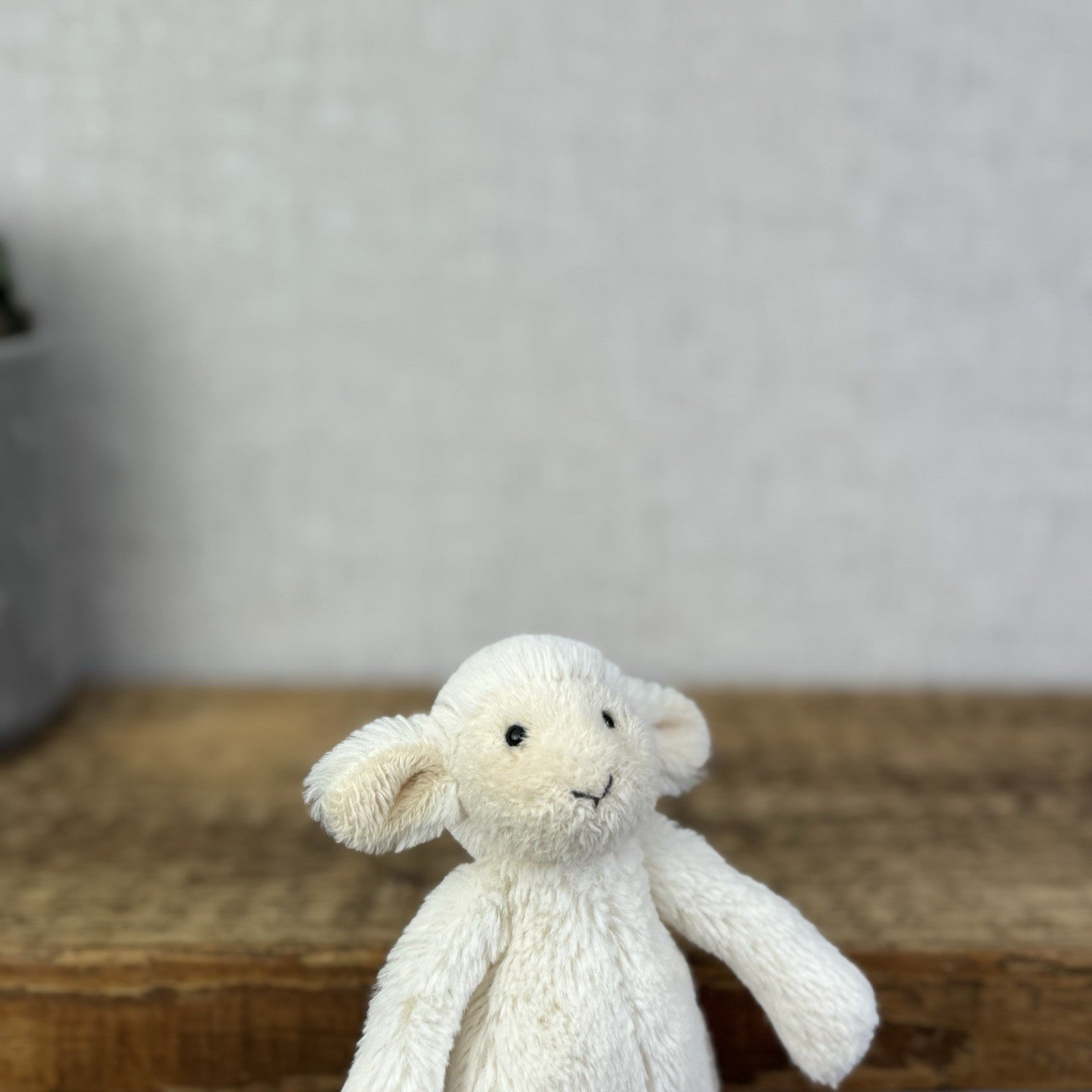 Jellycat Tiny Baby Bashful Lamb - Miniature Sheep Soft Toy Plush Retired 5"