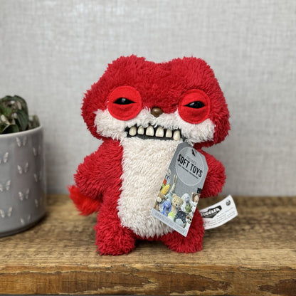 Fuggler Funny Ugly Monster Sketchy Squirrel Red Snuggler Cute Ugly Monster Rare
