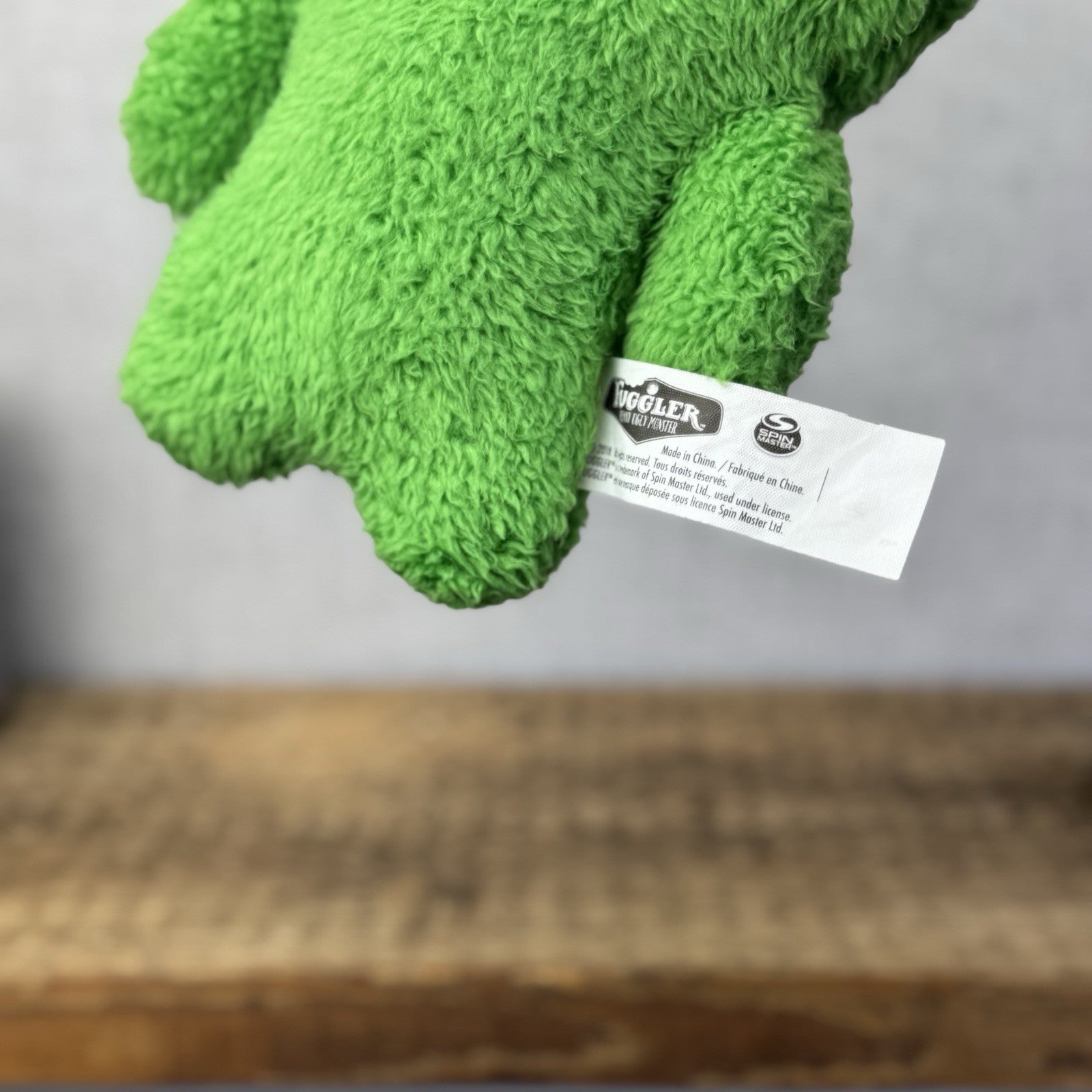 Fuggler Munch Munch Lime Green Funny Ugly Monster Plush Retired Munch Plush
