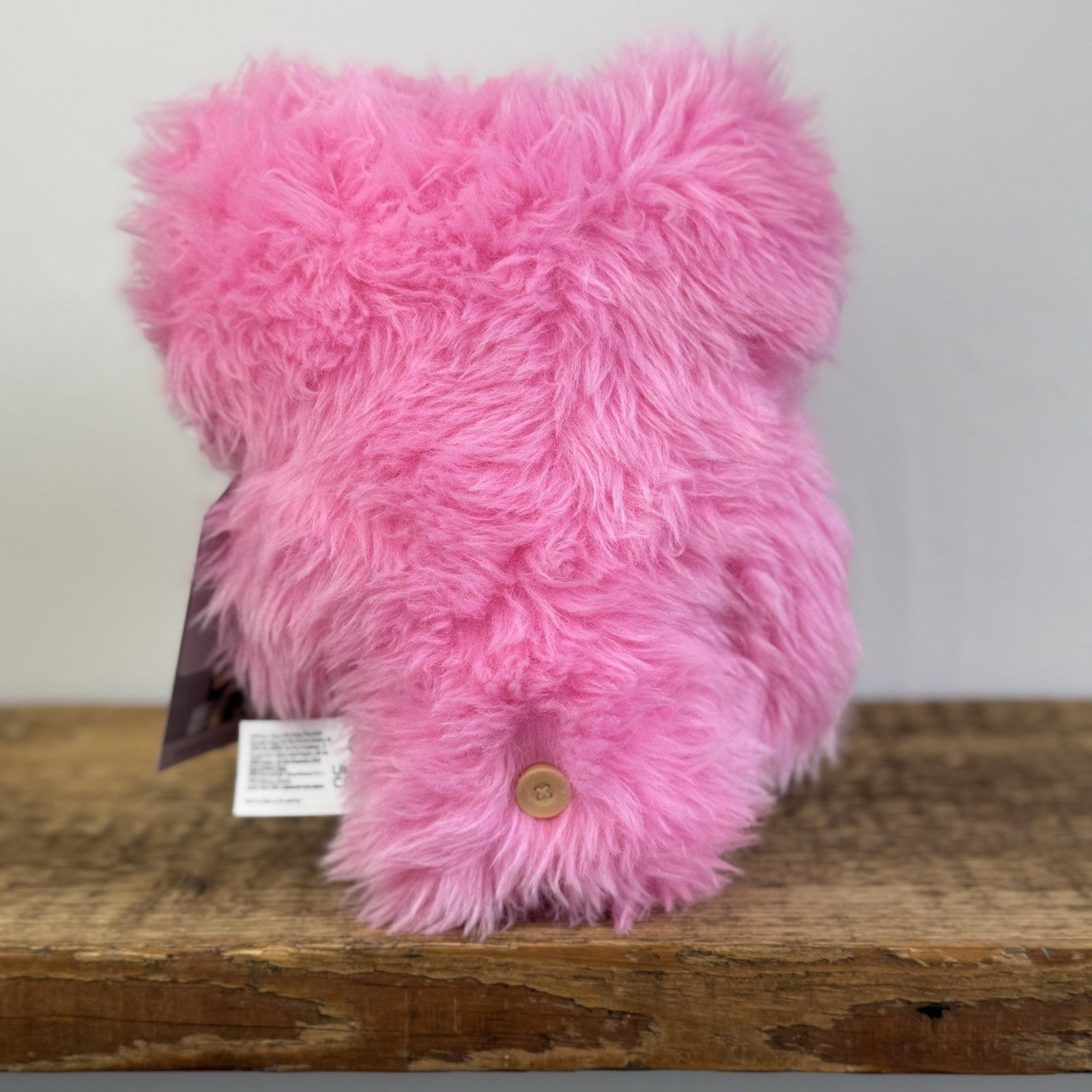 Fuggler Love Fugg - Pink Fuggler With Heart Soft Toy - Valentines Fuggler