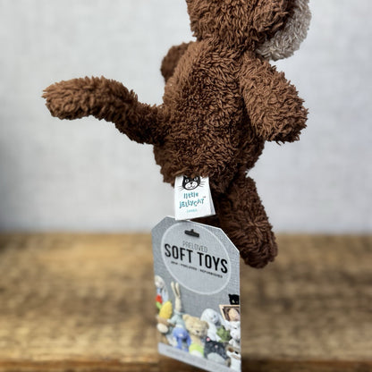 Jellycat Custom Made - Tiny Nugget Monkey (From soother) Mini Beanbag Monkey 5”