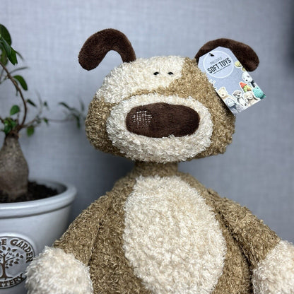 Jellycat Tumblebum Dog - Large Plump Dog - Cute Toe Beans Large Spot Dog 14”