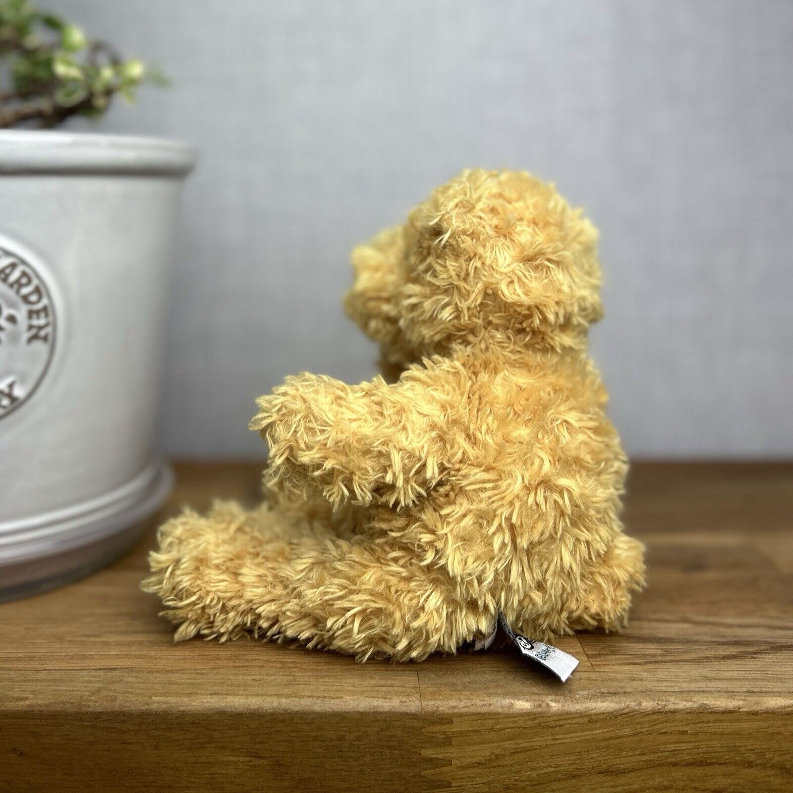 Jellycat Small Toastie Bear - Small Golden Bear - Arms Up - Curly Fur Bear  9”