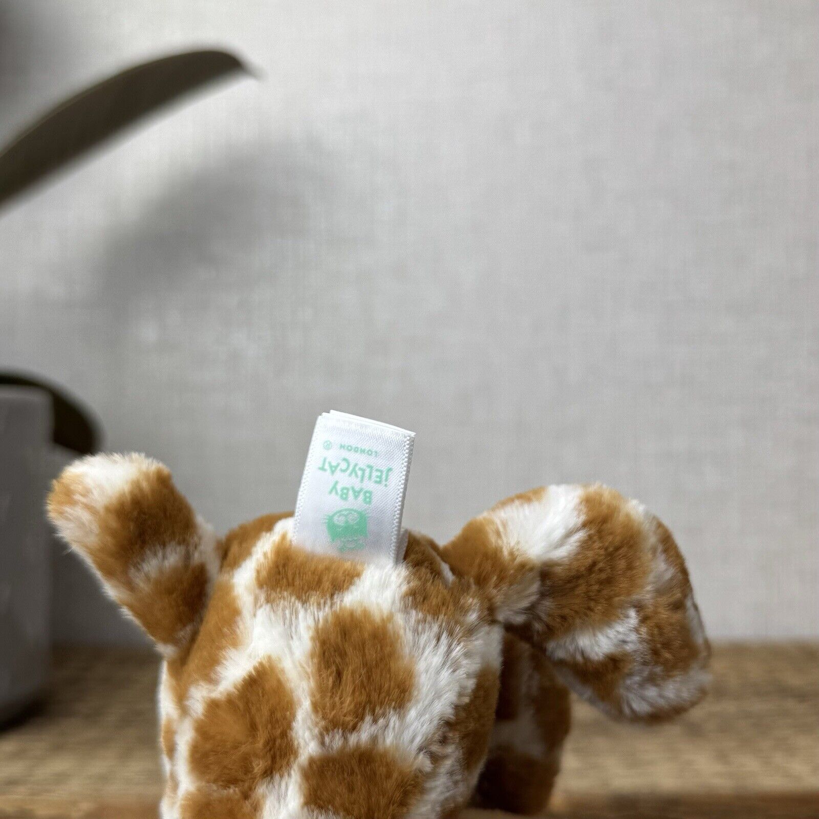 Jellycat Bashful Giraffe Soother - Giraffe Comforter Blanket Neutral Baby Gift