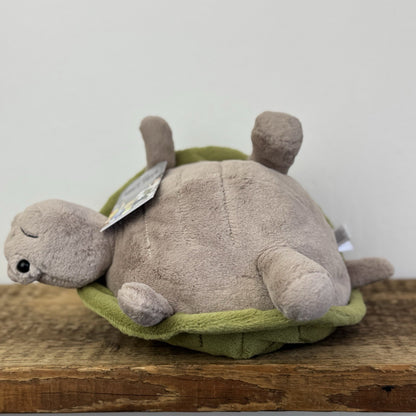 Jellycat Timmy Turtle - Grumpy Turtle Soft Toy Beanie Sad Face Turtle 10"