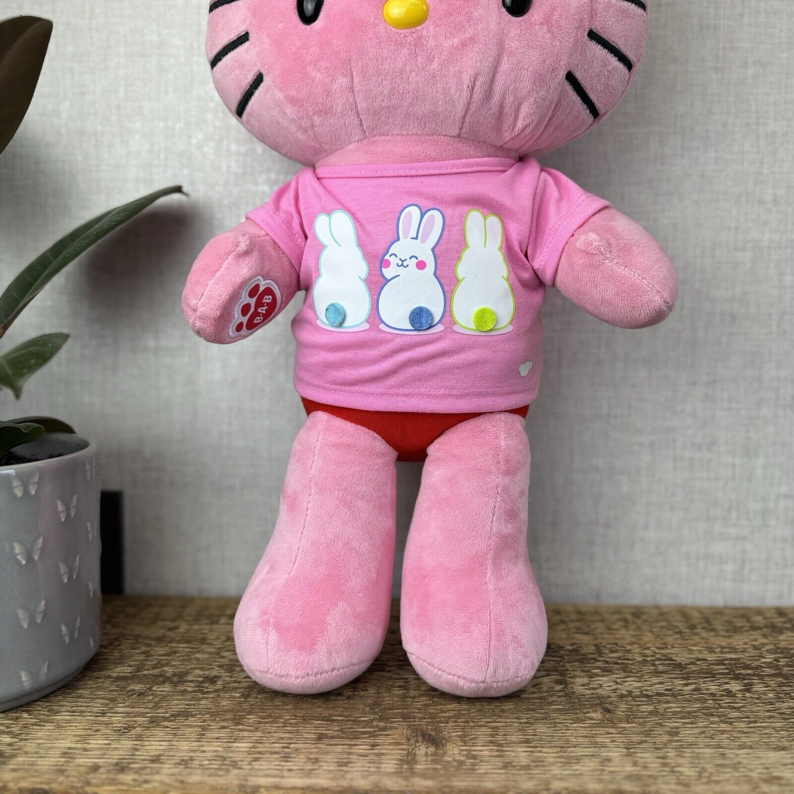 Build A Bear Hello Kitty Jolly Holly - Pink BAB hello Kitty Sanrio Collectible