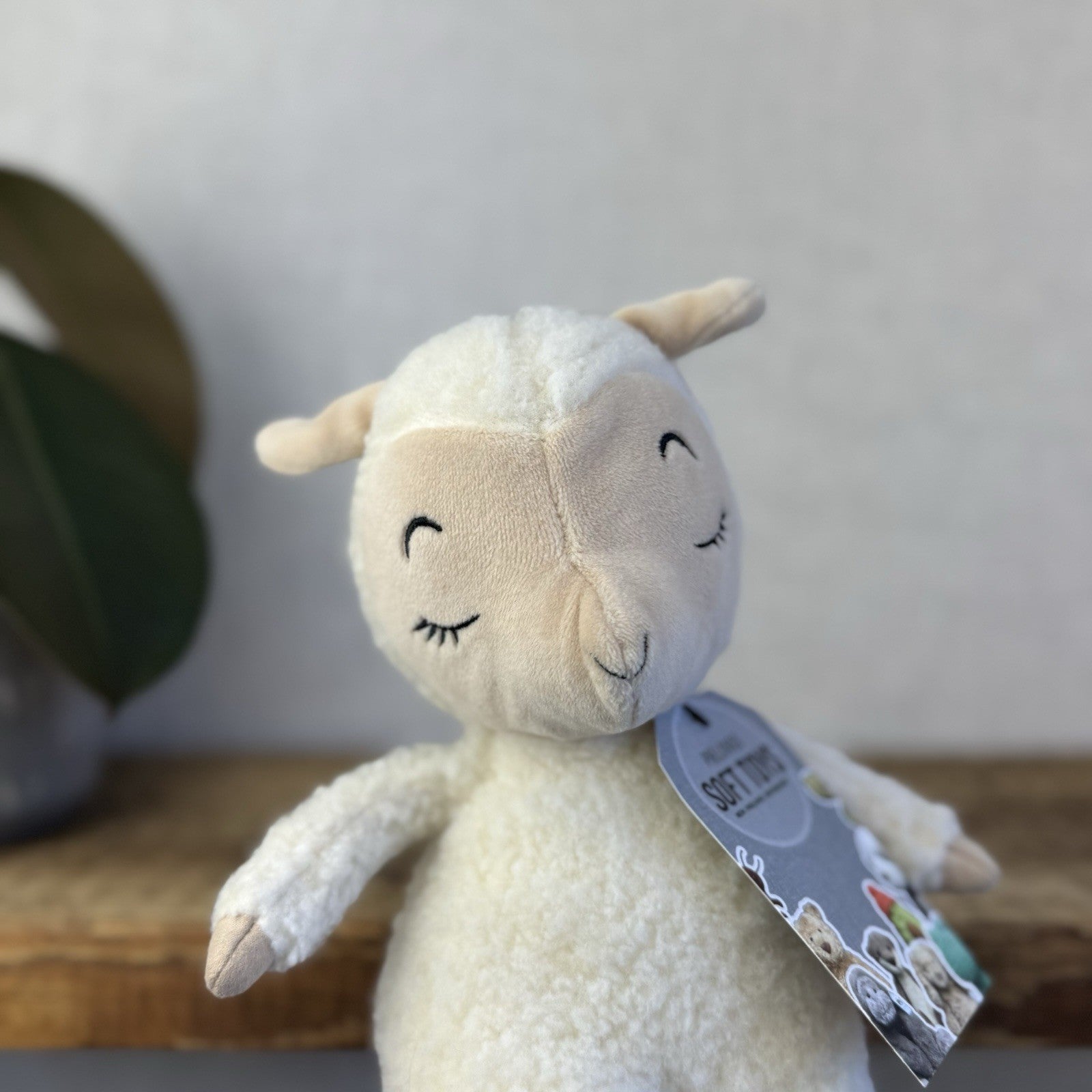 Jellycat Small Sleepee Lamb - Sleeping Sheep Plush Soft Toy Beanie Retired 10”