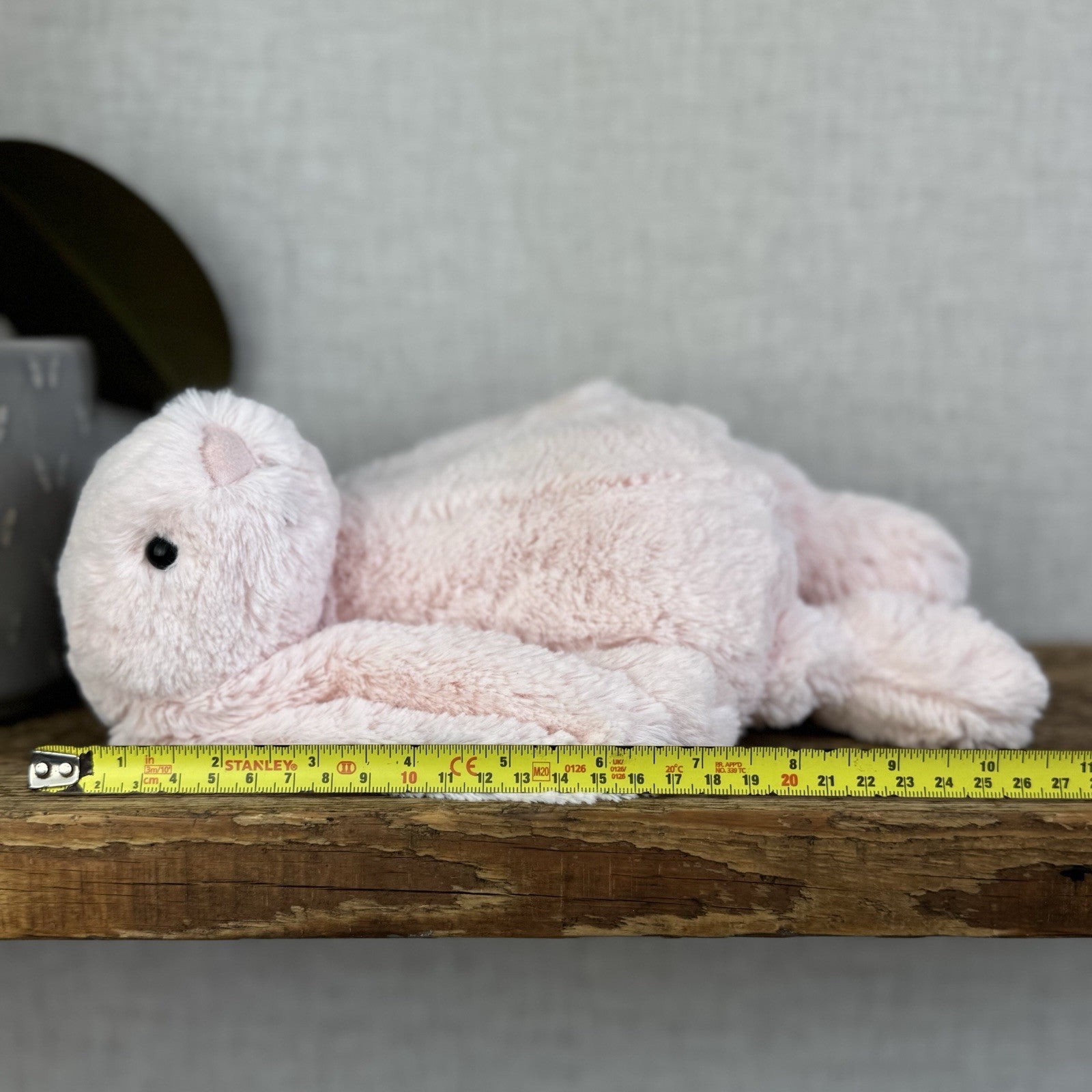 Jellycat Medium Bashful Baby Pink Bunny - Baby Pink Little Jellycat Rabbit 12”