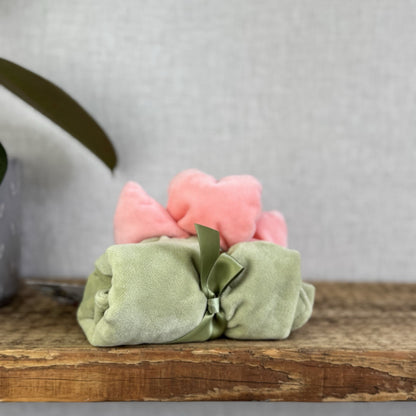 Jellycat Fleury Petunia Soother - Pink Flower Soft Comforter Baby Girl Blanket