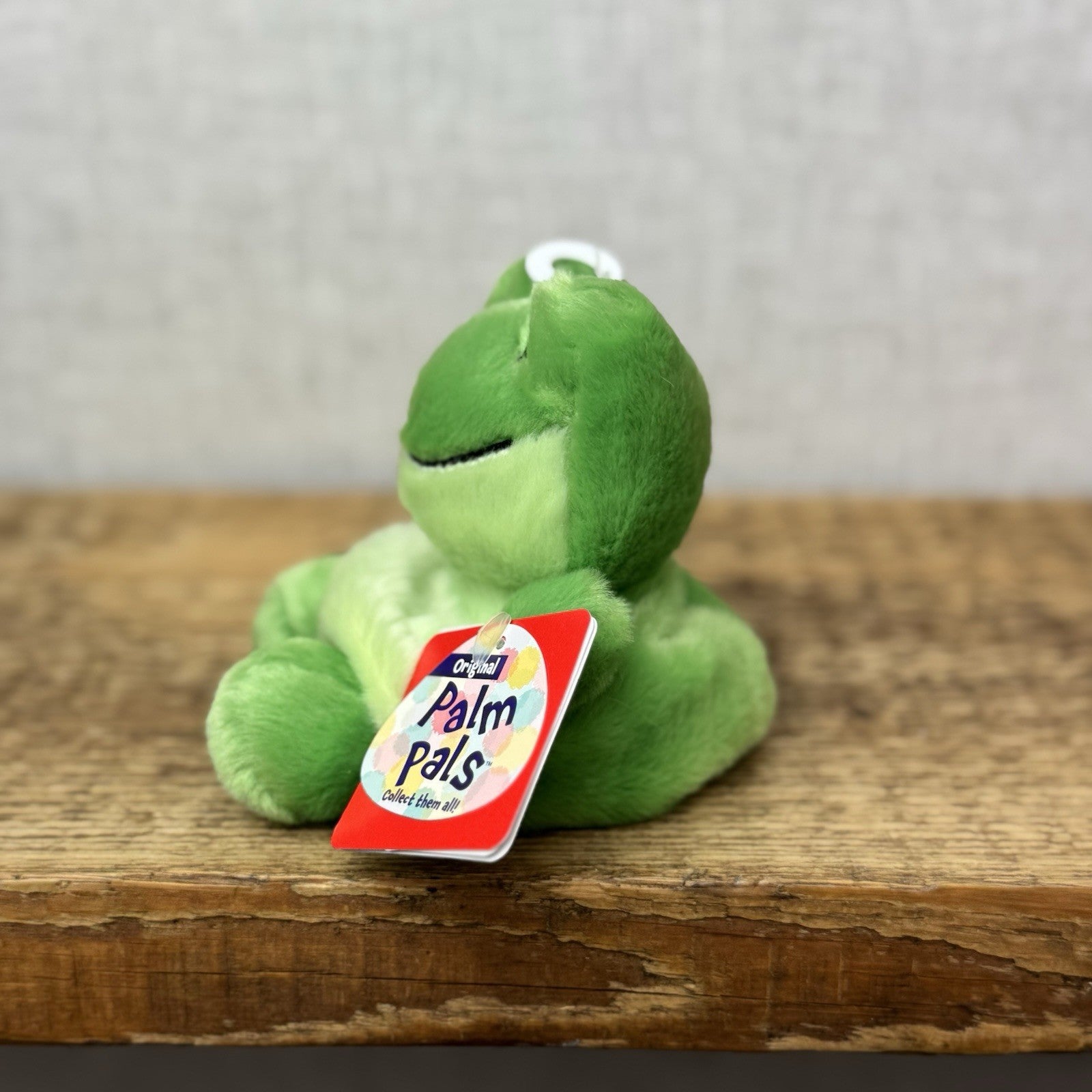Aurora - Palm Pals Mini Beanbag Plush - Mini Frog Ribbit Plush With Tags