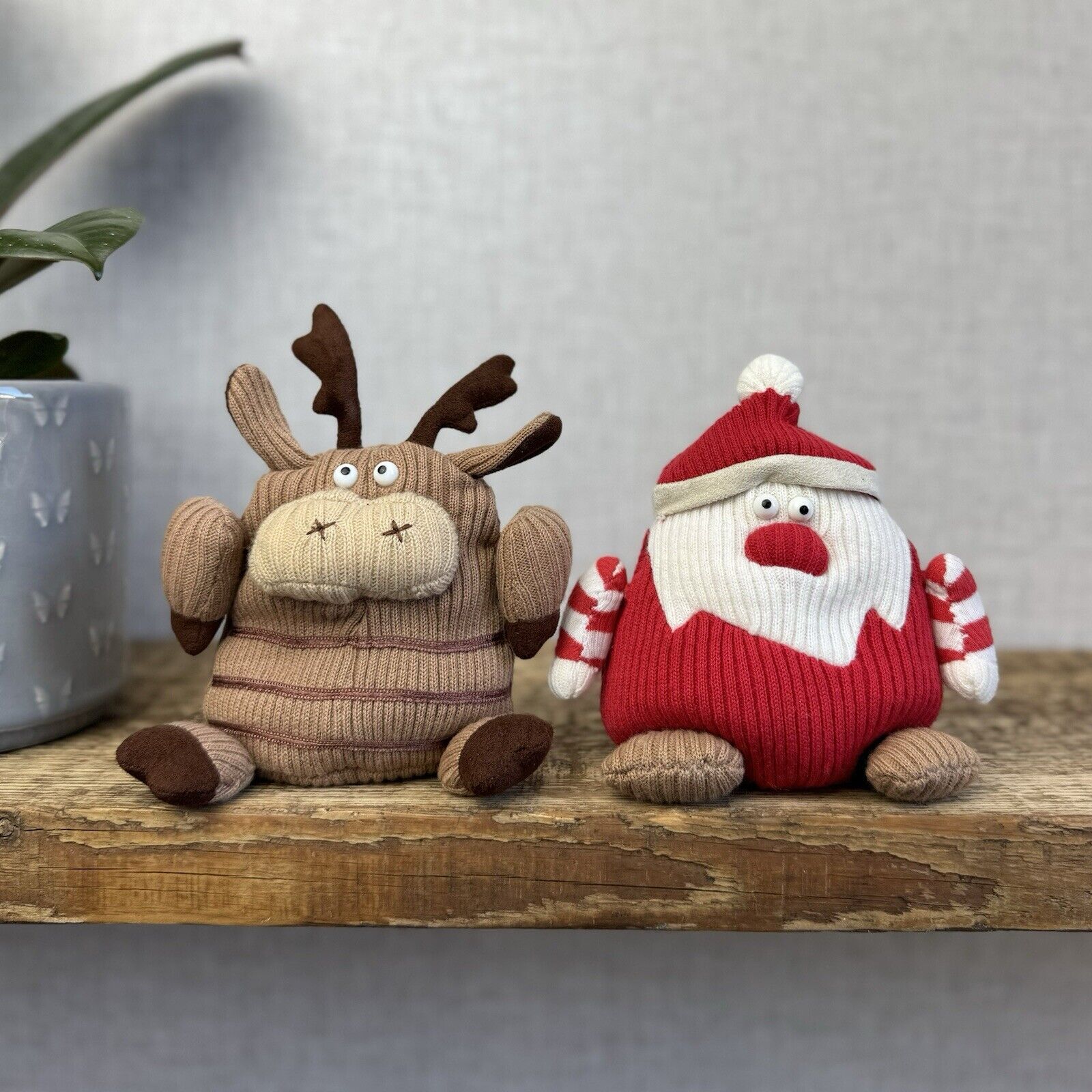 Jellycat Knitwits Christmas Beanies - Knitted Christmas Retired/Vintage Plush 5"