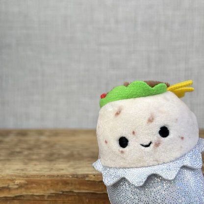 Squishmallow Squishville - Bernardo Burrito - Tiny Food Squishville 2"
