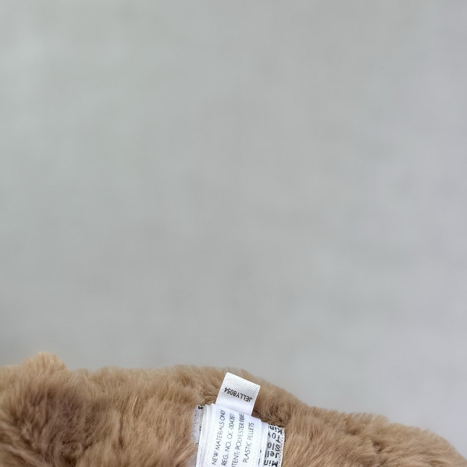 Jellycat Cocoa Bear - Medium Brown Textured Bear Beanie Plush Toy Retired 12"