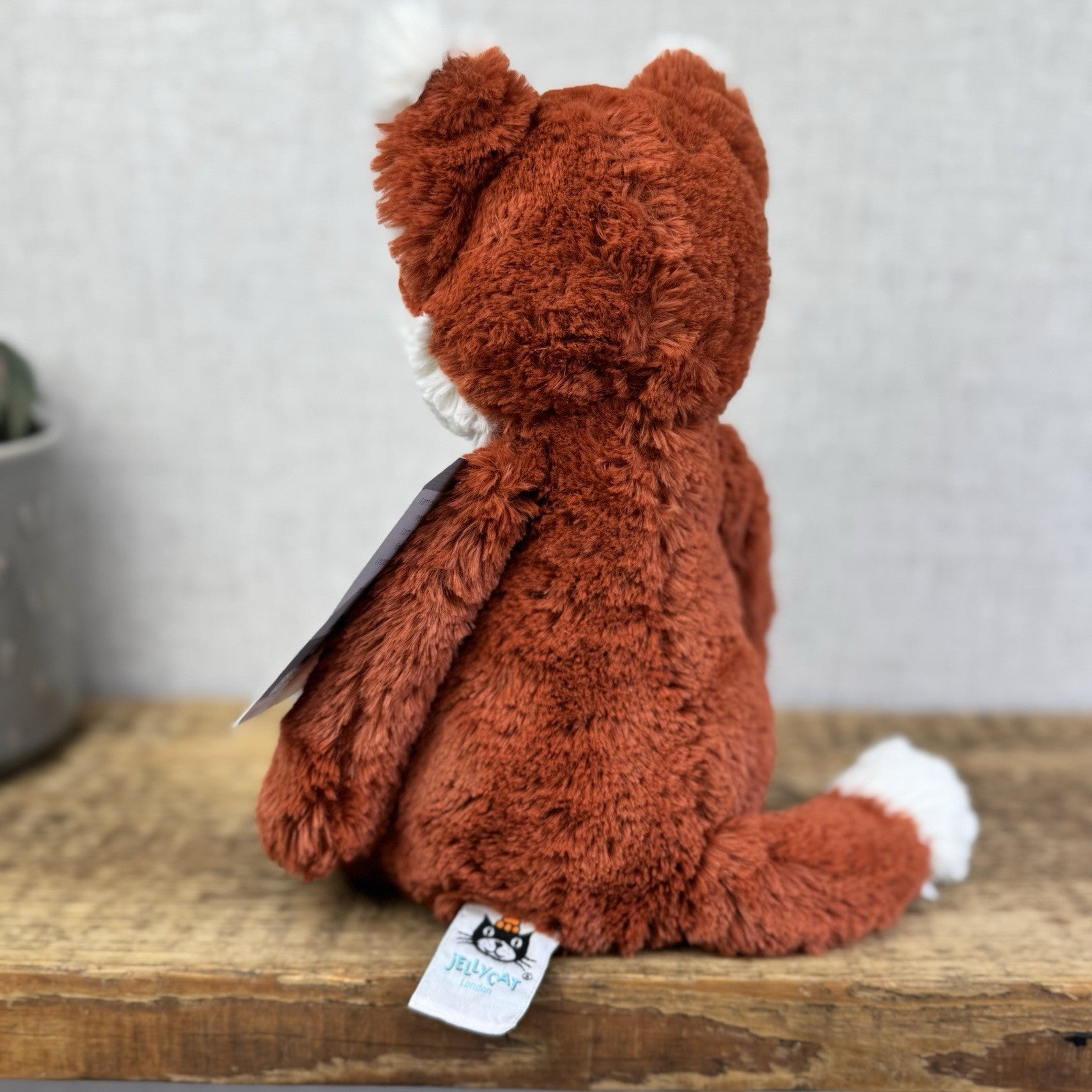 Jellycat Medium Bashful Fox Cub - Orange Fox Beanie Plush Retired 12” (#2)