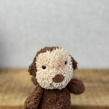 Jellycat Custom Made - Tiny Nugget Monkey (From soother) Mini Beanbag Monkey 5”
