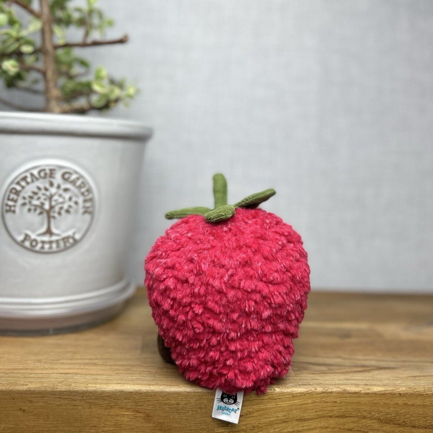Jellycat Amuseable Strawberry Small - OG Strawberry - Small Size 5”  (4 Leaves)