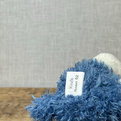 Blue Nose Friends - Kozie Llama - Blue Curly Haired Lllama Mini Beanie NWOT