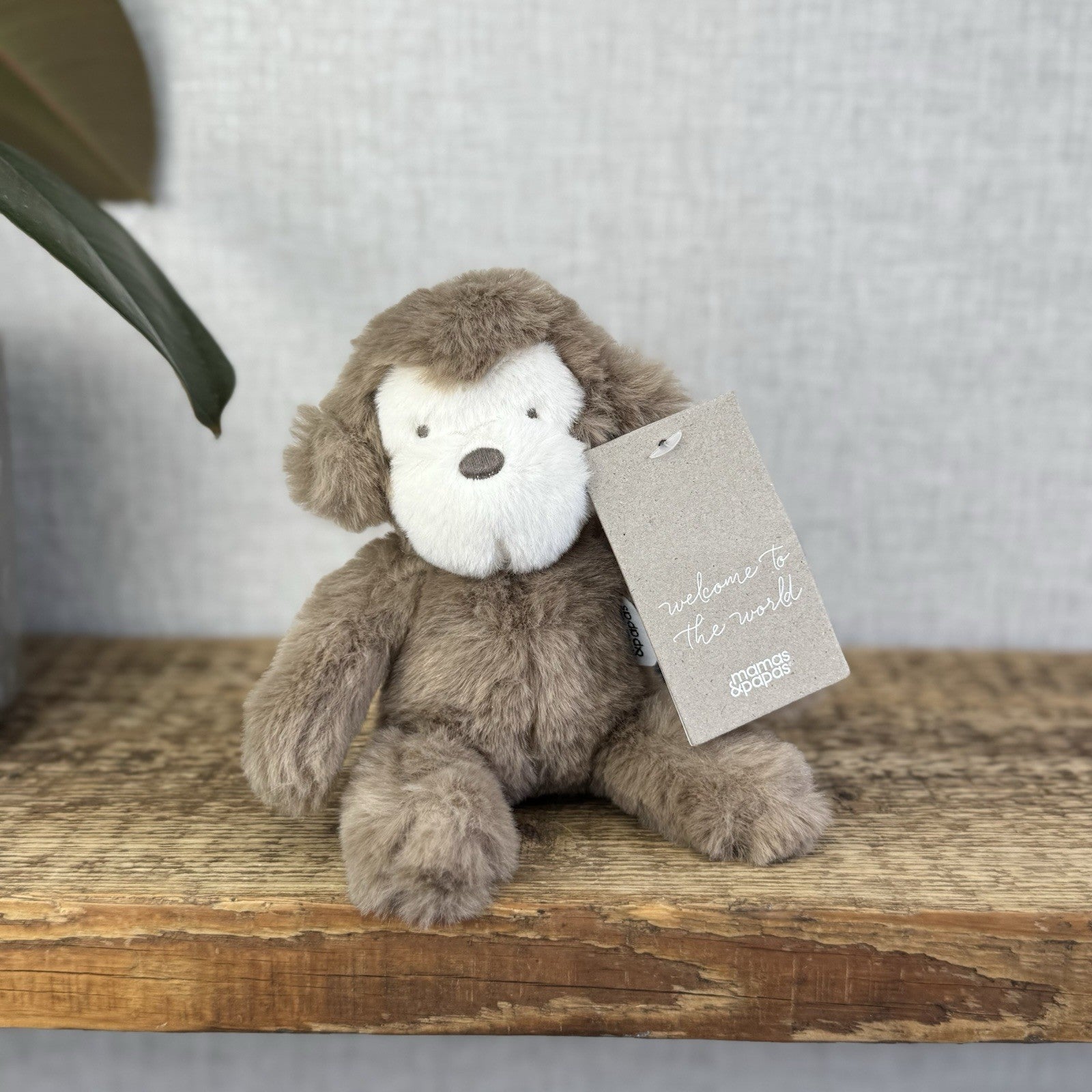 Mamas & Papas Monkey - Mini Monkey Soft Toy Tiny Monkey Plush - Baby Gift New