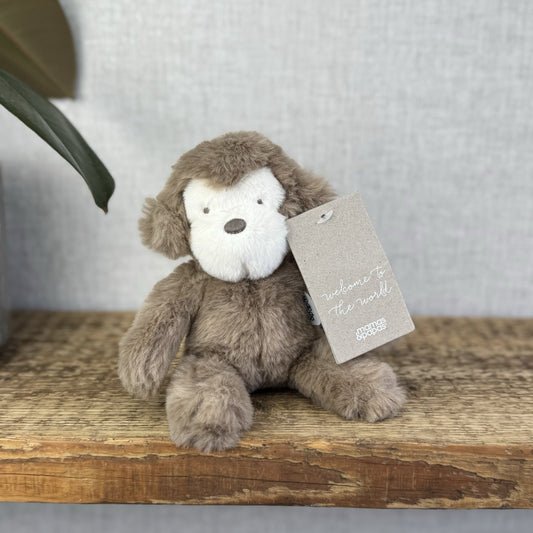 Mamas & Papas Monkey - Mini Monkey Soft Toy Tiny Monkey Plush - Baby Gift New