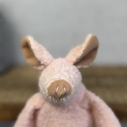 Manhattan Toy Company - Tip Toe Pig Vintage Soft Toy Beanie Piglet Ballet 7”