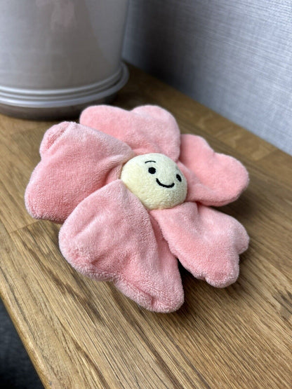 Jellycat Fleury Petunia Jitter - Jellycat Sensory Flower Toy - Crinkles/rattle