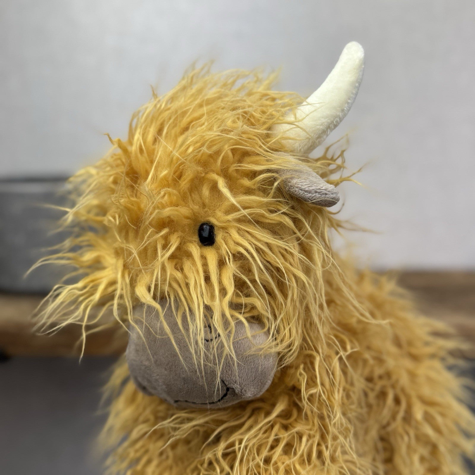 Jellycat Medium Special Truffles Highlands Cow -New With Tags 14”