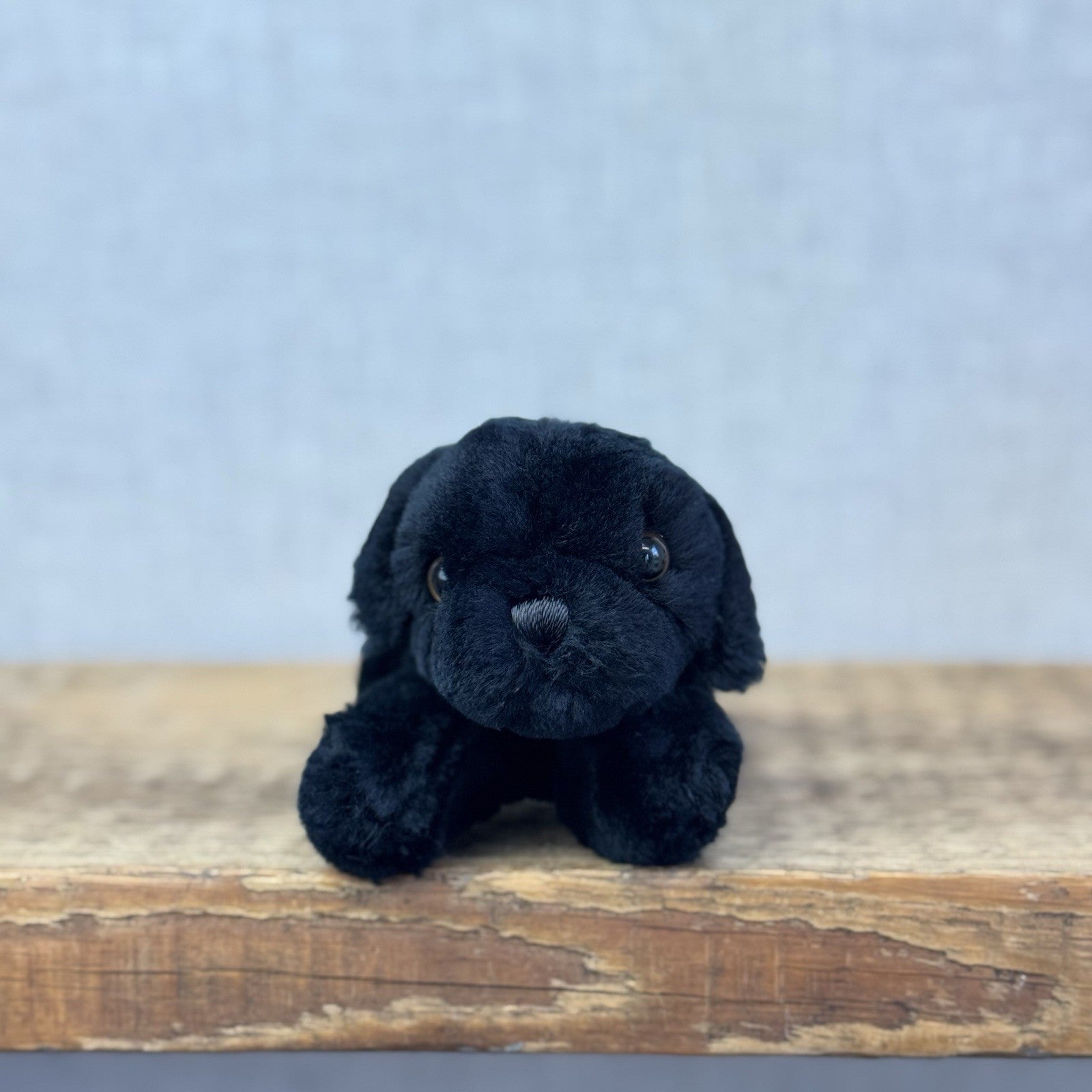 E&J Classic Vintage Labrador Puppy - Tiny Puppy Jet Black Rare Retired Small Lab