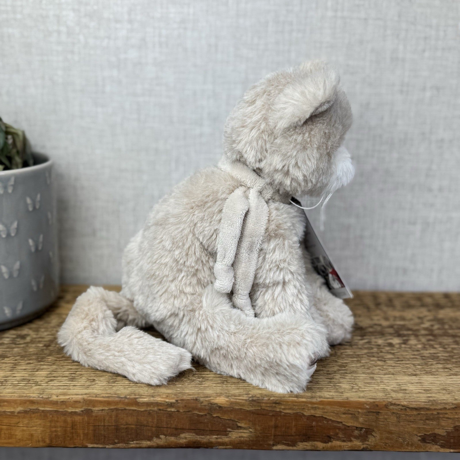 Bukowski - Barbara Bukowski Little Catty - Beige Floppy Beanie Kitten Cat Plush