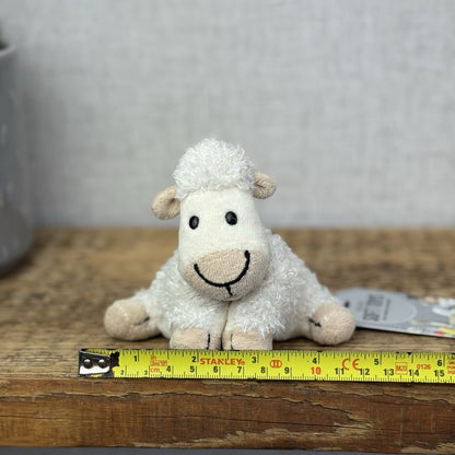 Jellycat Tiny Truffles Sheep/Lamb - Tiny Cream Fluffy Lamb Mini Beanie Toy 4”