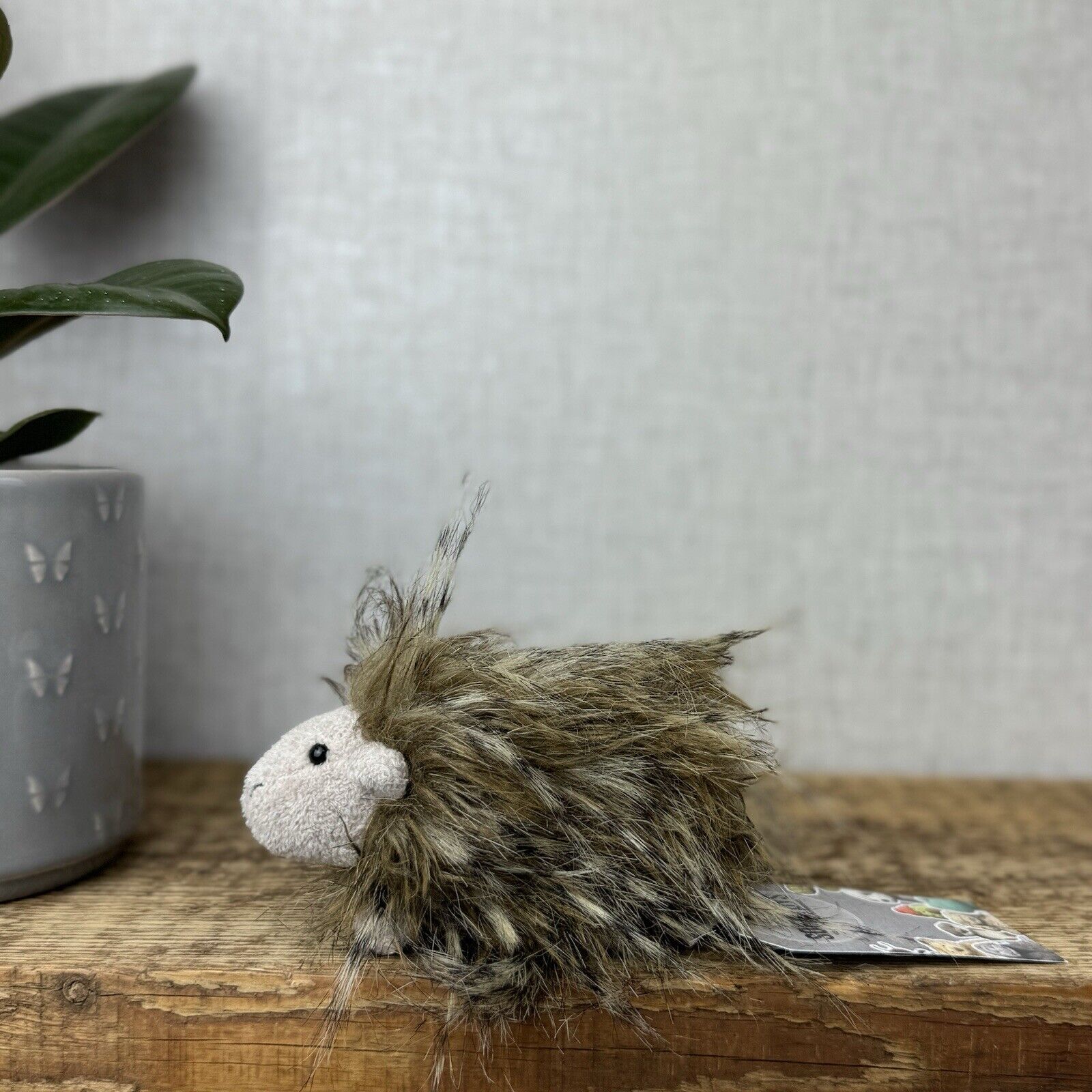 Jellycat Gorgeous Guinea Pig - Fluffy Guinea pig Soft Toy Pocket Pal Beanie Tiny