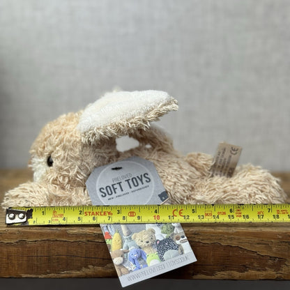 Bukowski Bears - Mini Vintage Floppy Beanie Bunny Rabbit Soft Toy Retired 8" 