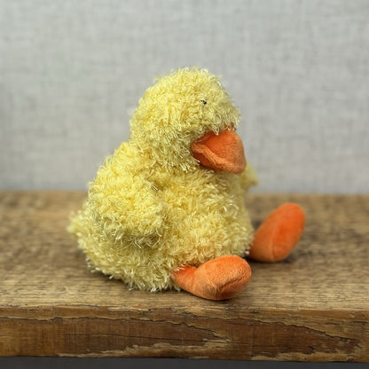 Marks & Spencers Soft Toy - M&S Chubby Chick/Duck Beanie Vintage 2799766