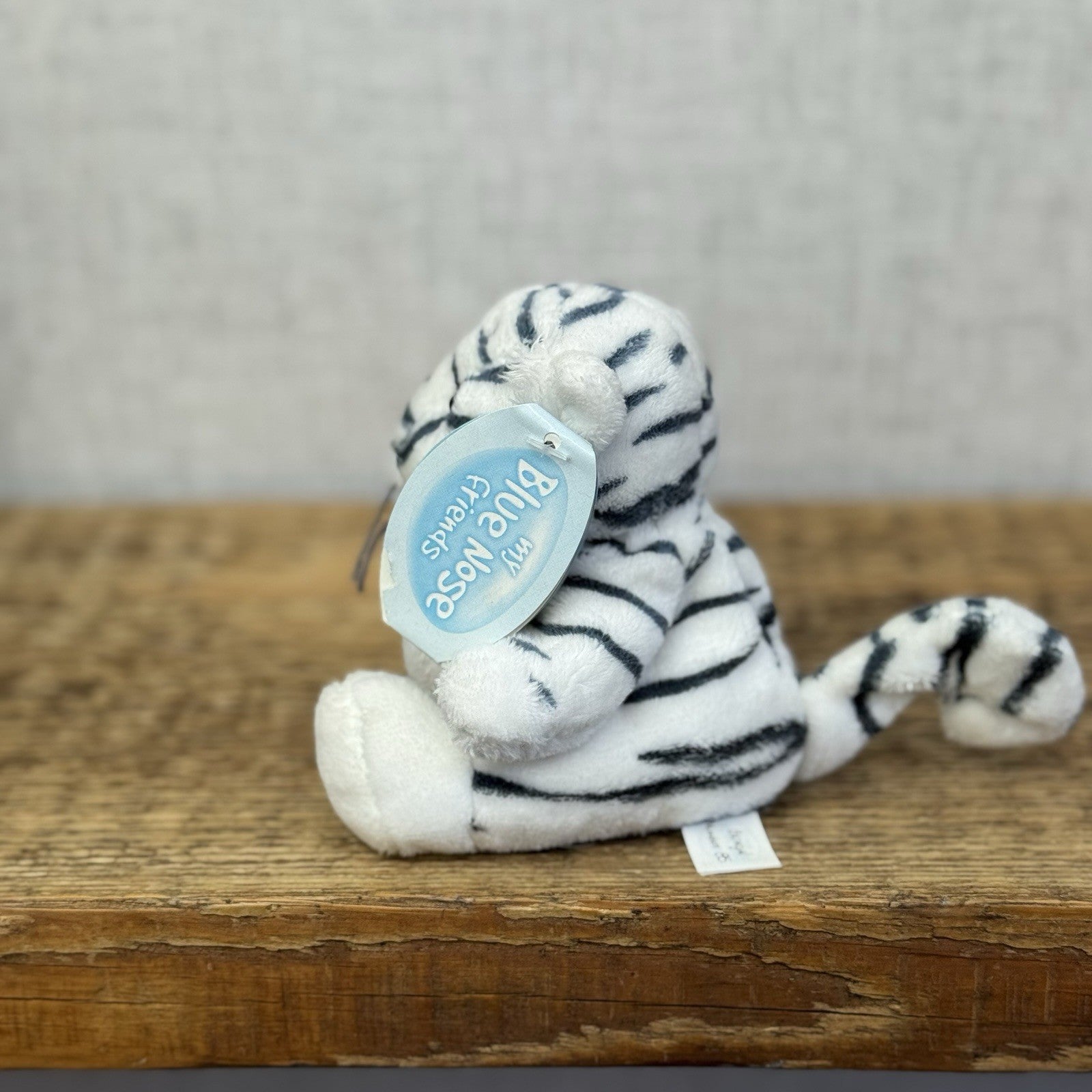 Blue Nose Friends Tiger Bengal Number 85 5" (#2) Mini White Tiger Beanie Plush